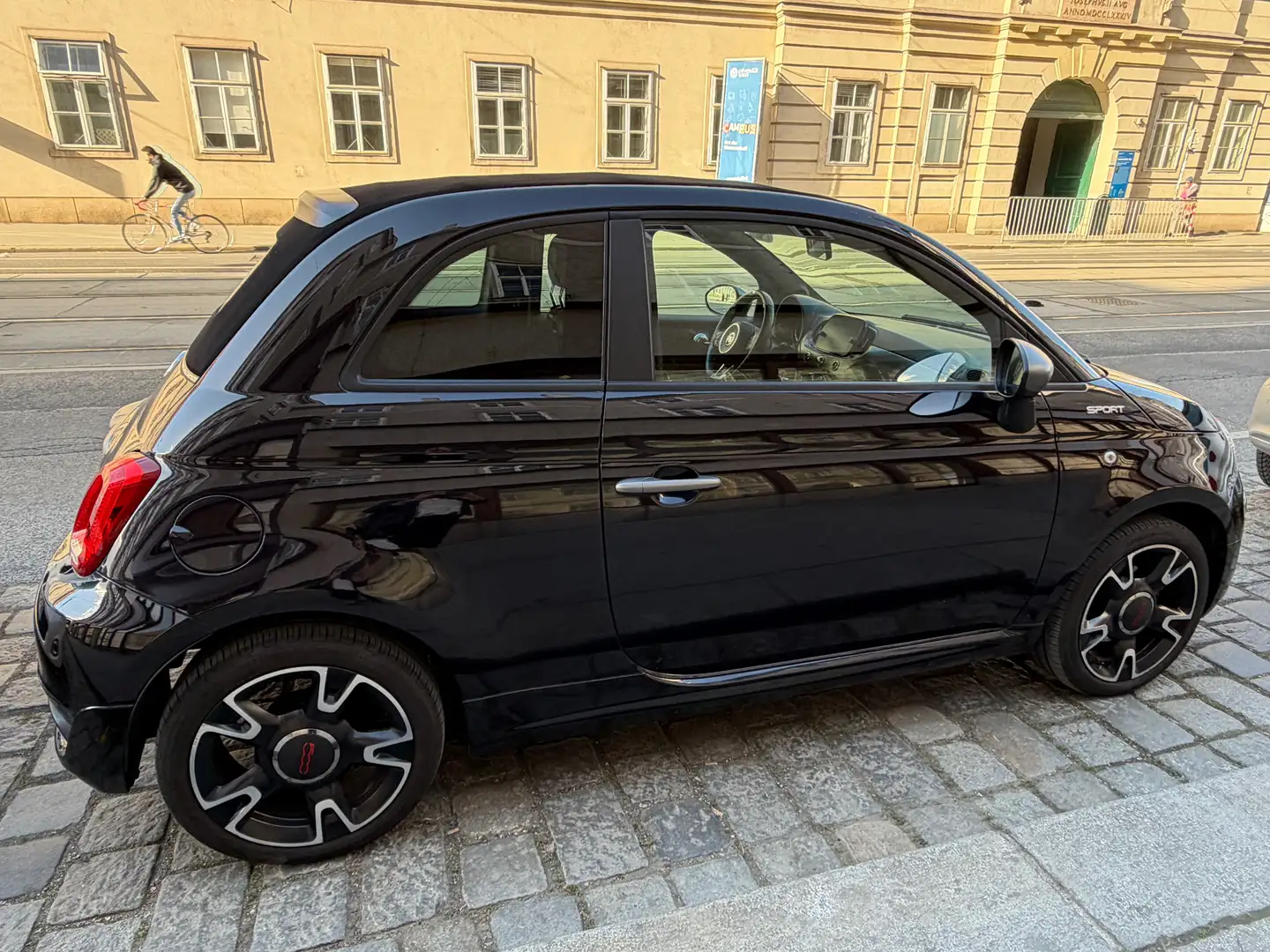 Fiat 500C 500C FireFly Hybrid 70 Sport Schwarz - 1