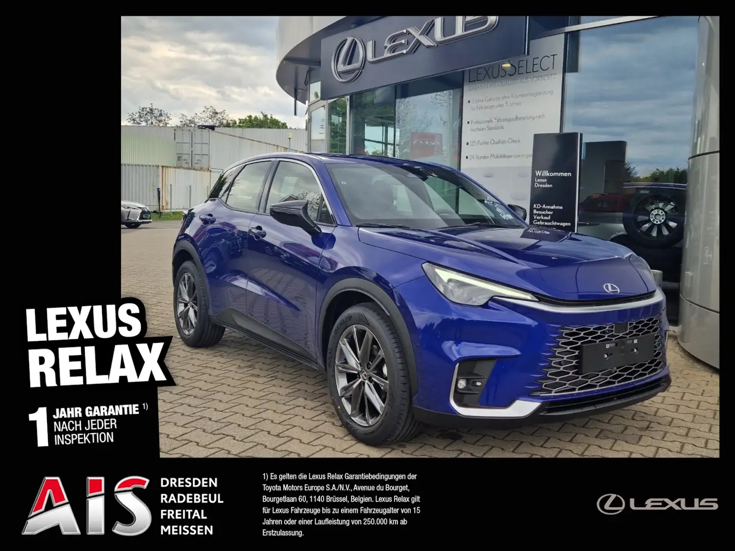 Lexus LBX 1,5 VVT-iE Elegant 4X2 Bleu - 1