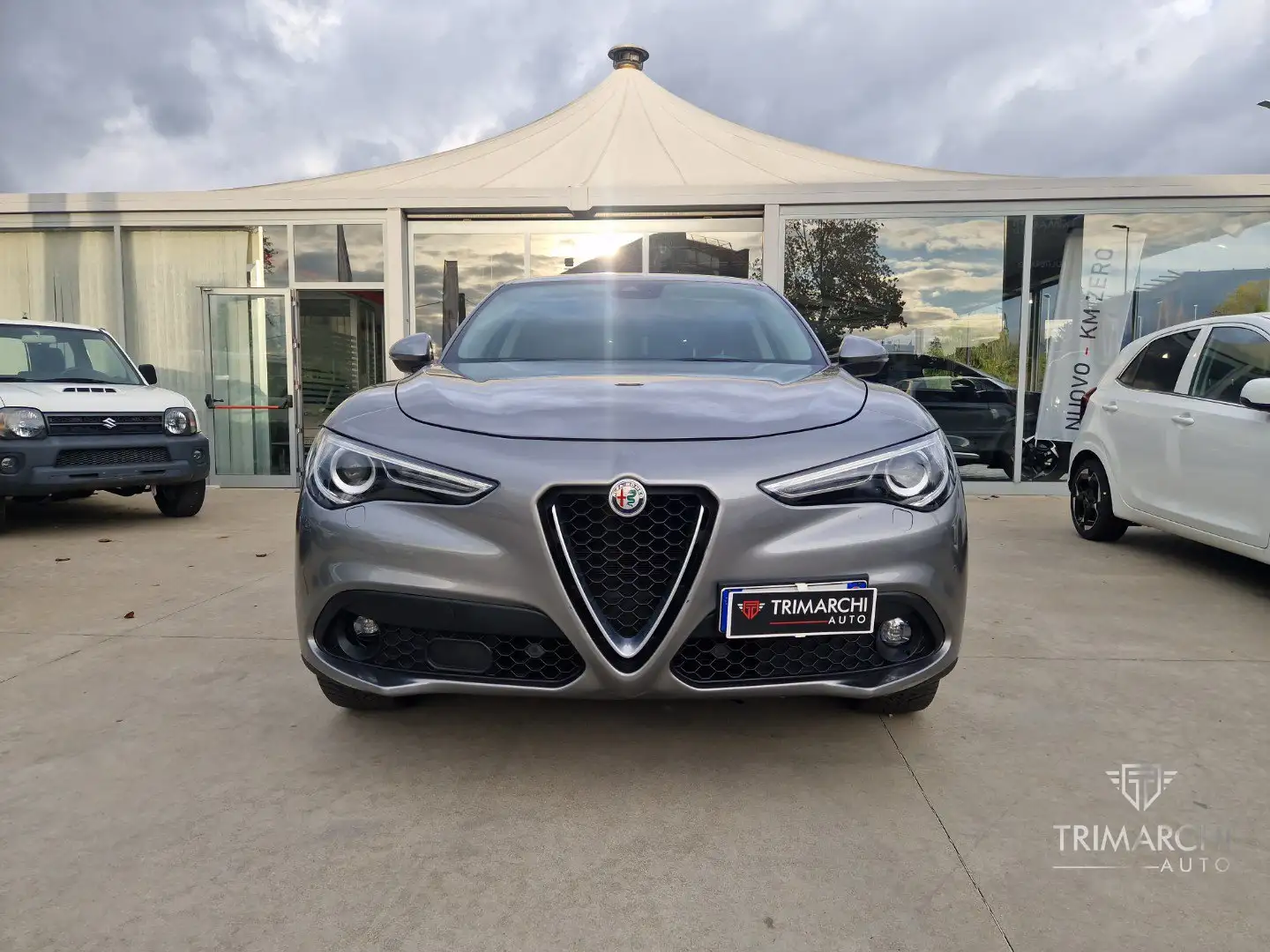Alfa Romeo Stelvio Stelvio 2.2 Turbodiesel 210 CV AT8 Q4 Executive Gris - 1