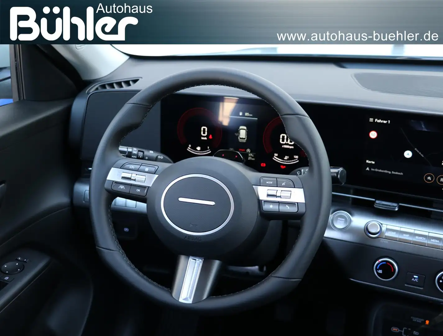 Hyundai KONA Select 1.6 T-GDI DCT-Automatik Navigation, LED-... Gris - 1