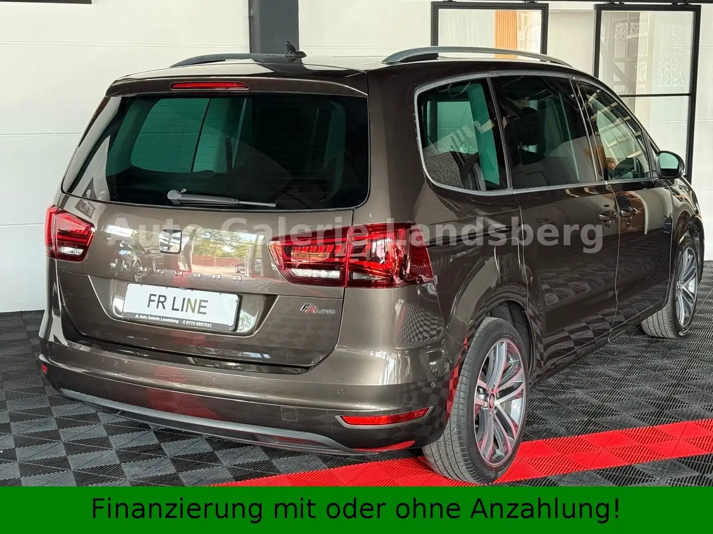 SEAT Alhambra 1.4TSI*FR-Line*DSG*Navi*Leder*AHK*Xenon Bruin - 2