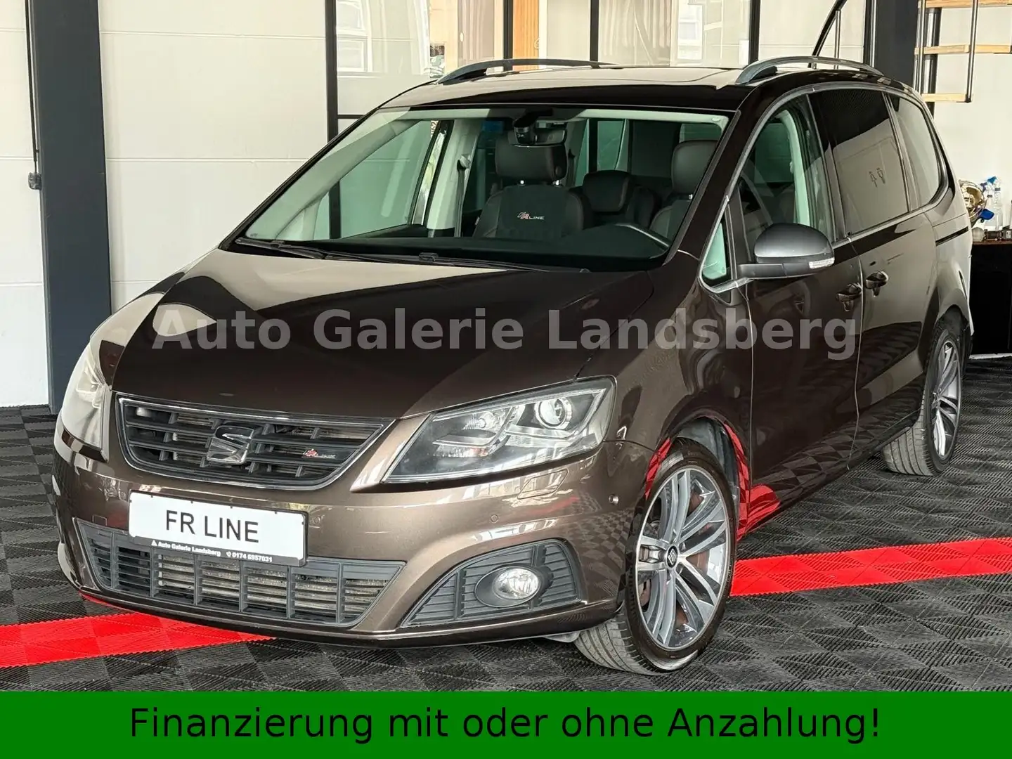 SEAT Alhambra 1.4TSI*FR-Line*DSG*Navi*Leder*AHK*Xenon Bruin - 1