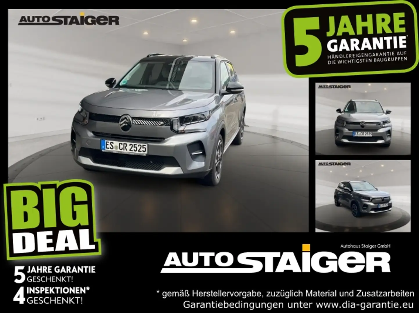 Citroen C3 MAX 100 Turbo NAVI KAMERA Gris - 1