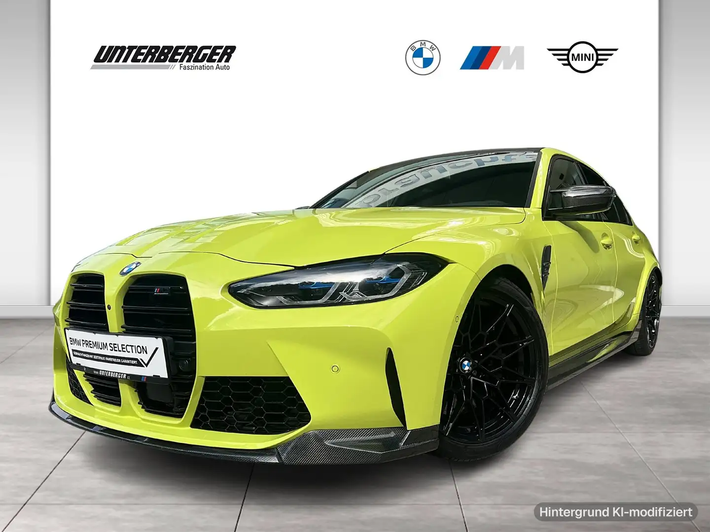 BMW M3 Competition M xDrive G80 S5 Gestiksteuerung Gelb - 1