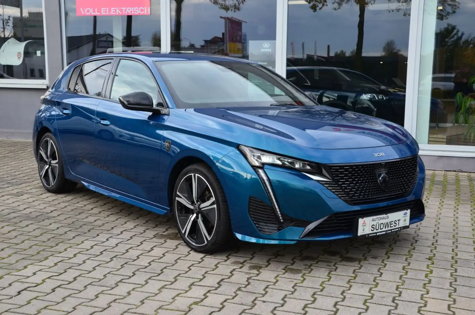 Peugeot 308 PureTech 130 EAT8 GT Bleu - 1