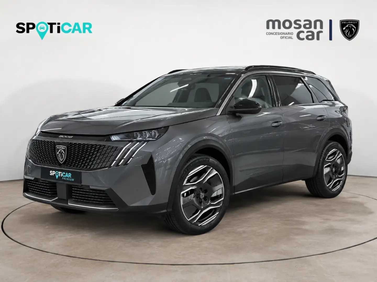 Peugeot 5008 N BEV 73KWH 214 ALLURE 7PL GPS LL19 RADAR AV AR+CA Gris - 1