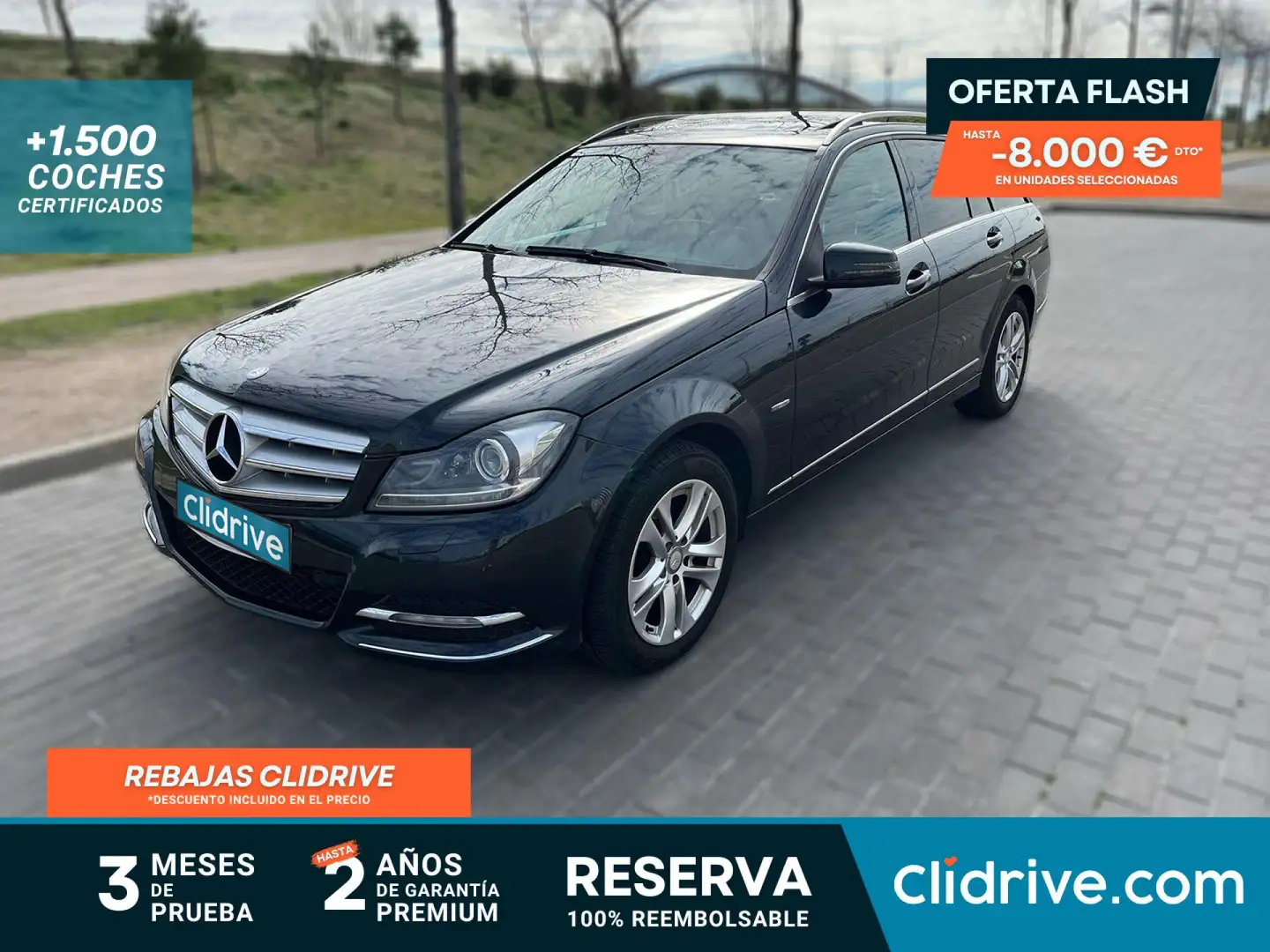 Mercedes-Benz C 200 Estate 200CDI BE Avantgarde Negro - 1