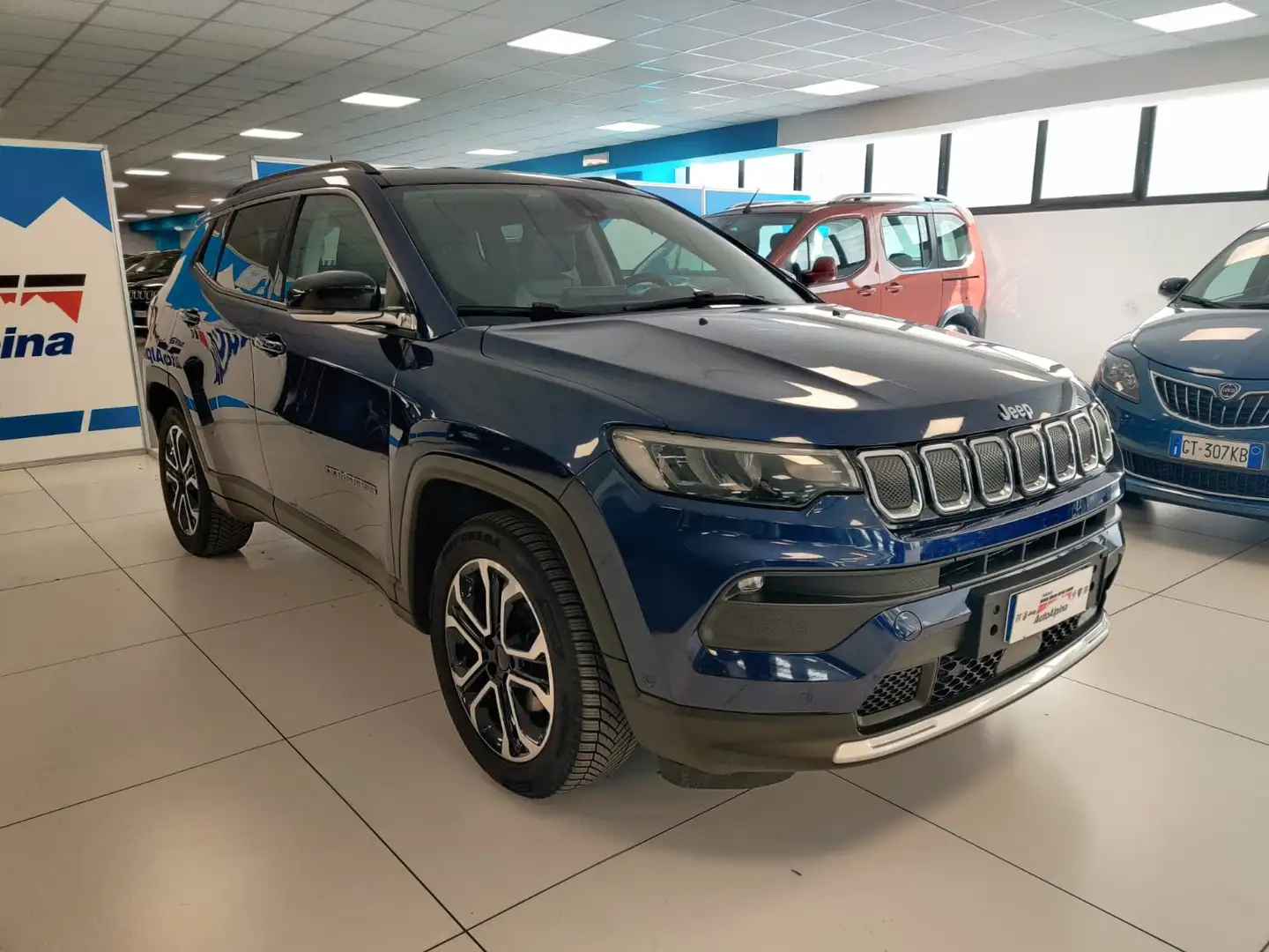 Jeep Compass 1.6 mjt Limited 2wd 130cv Bleu - 1