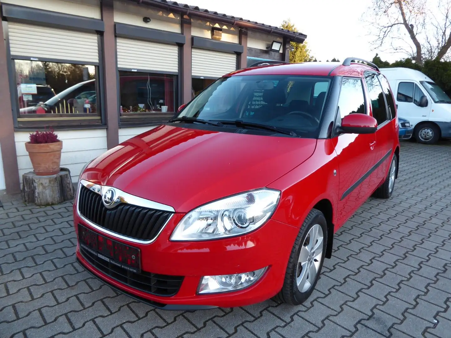 Skoda Roomster Fresh TDi 1Hand/Sitzheizung/Winterräder Rot - 1