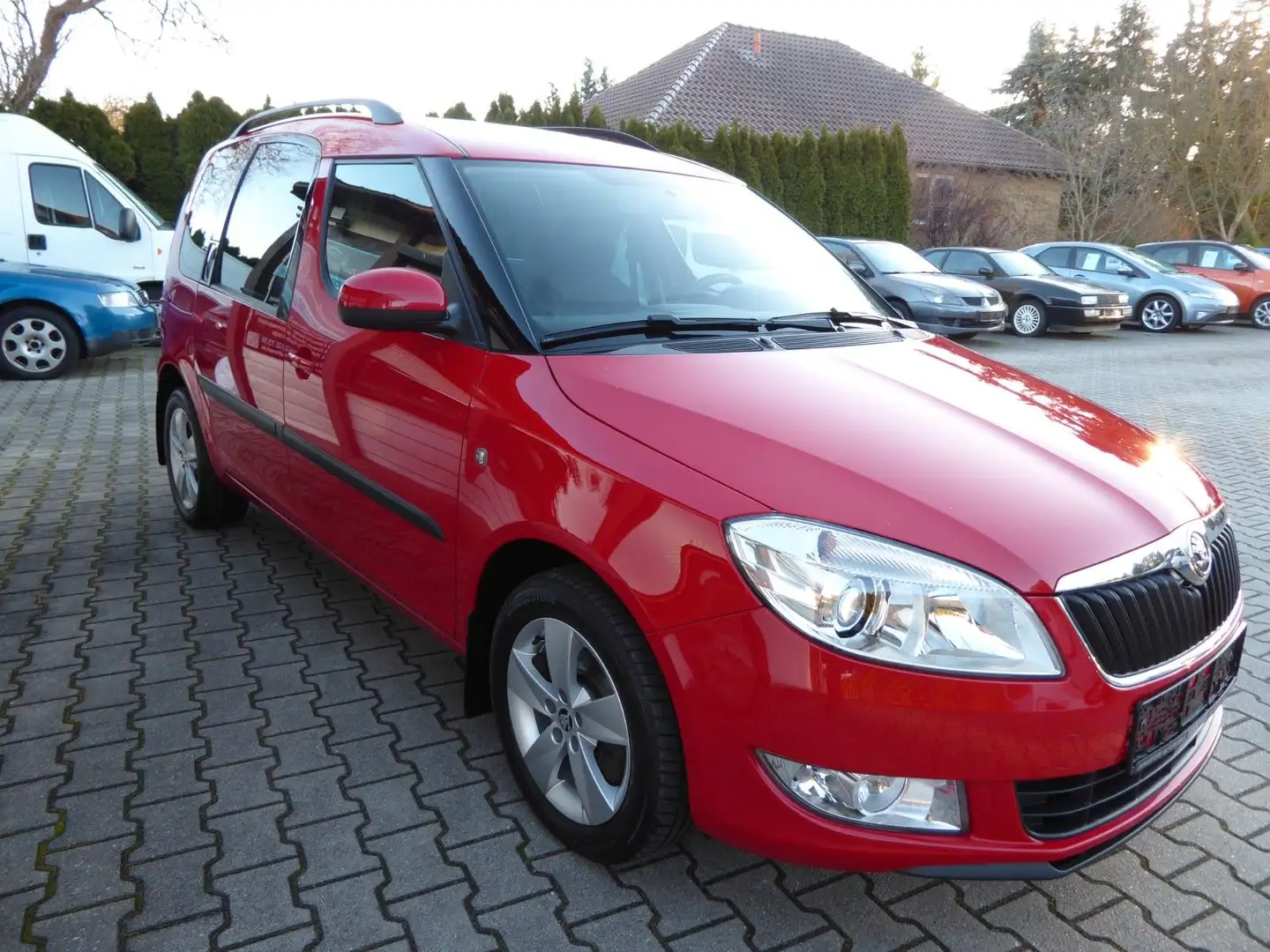 Skoda Roomster Fresh TDi 1Hand/Sitzheizung/Winterräder Rot - 2