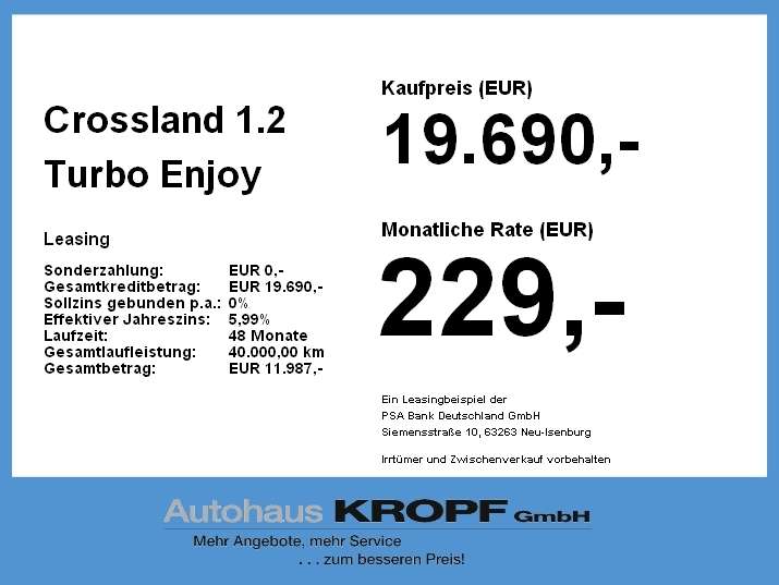 Opel Crossland