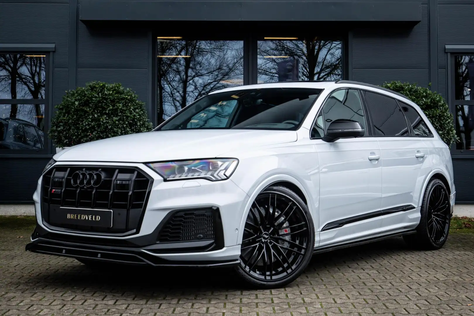 Audi SQ7 4.0 TFSI 507pk 7p, Keramisch, ABT, B&O High-end, S Gris - 1
