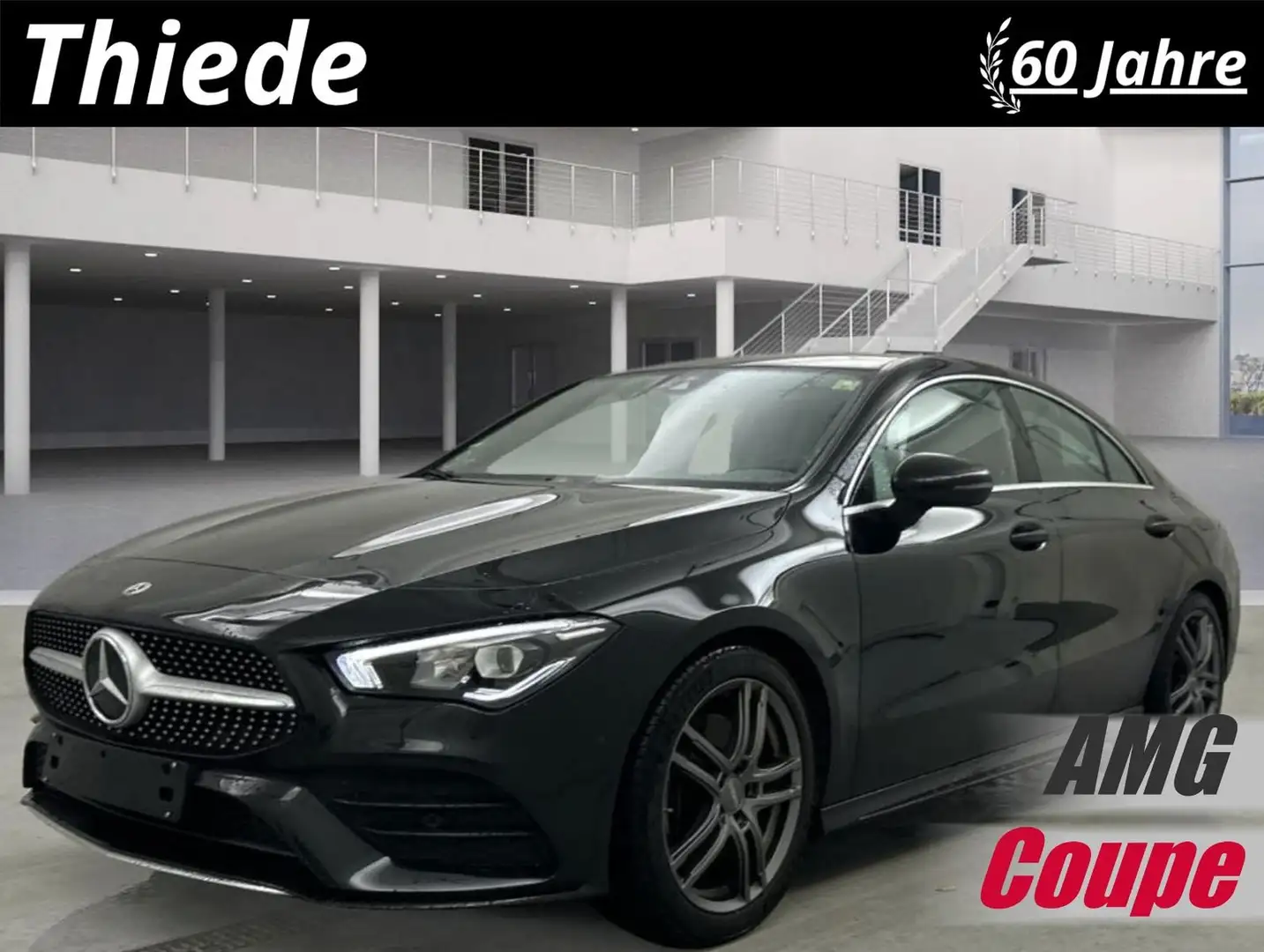 Mercedes-Benz CLA 200 COUPE AMG LINE 7G-DCT NAVI/SH/KAMERA/AHK Schwarz - 1