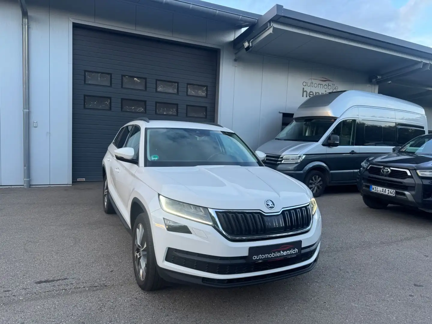 Skoda Kodiaq Clever 4x4 2.0 TSI DSG,Ahk,Navi,ACC Blanc - 1