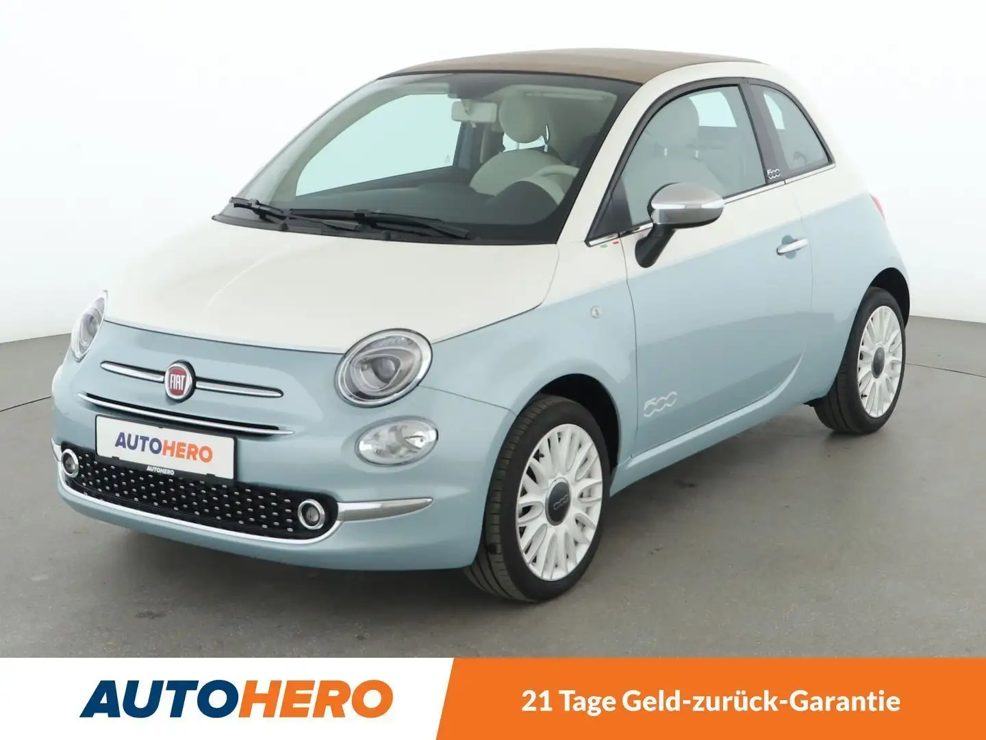 Fiat 500C 1.0 Mild-Hybrid Collezione 1957 *TEMPO*PDC*ALU* Grün - 1