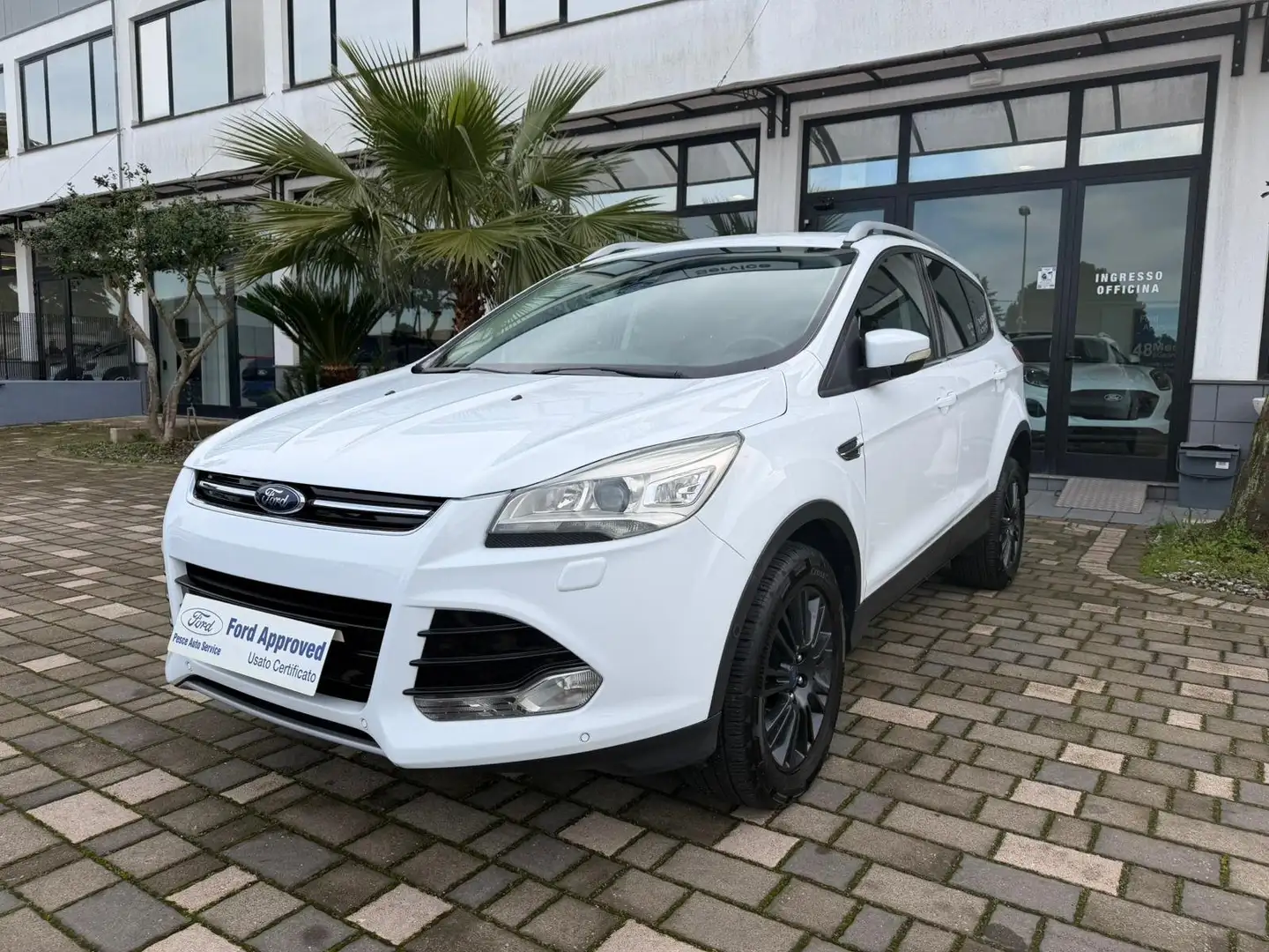 Ford Kuga Kuga 2.0 tdci Titanium 4wd 163cv powershift Bianco - 2