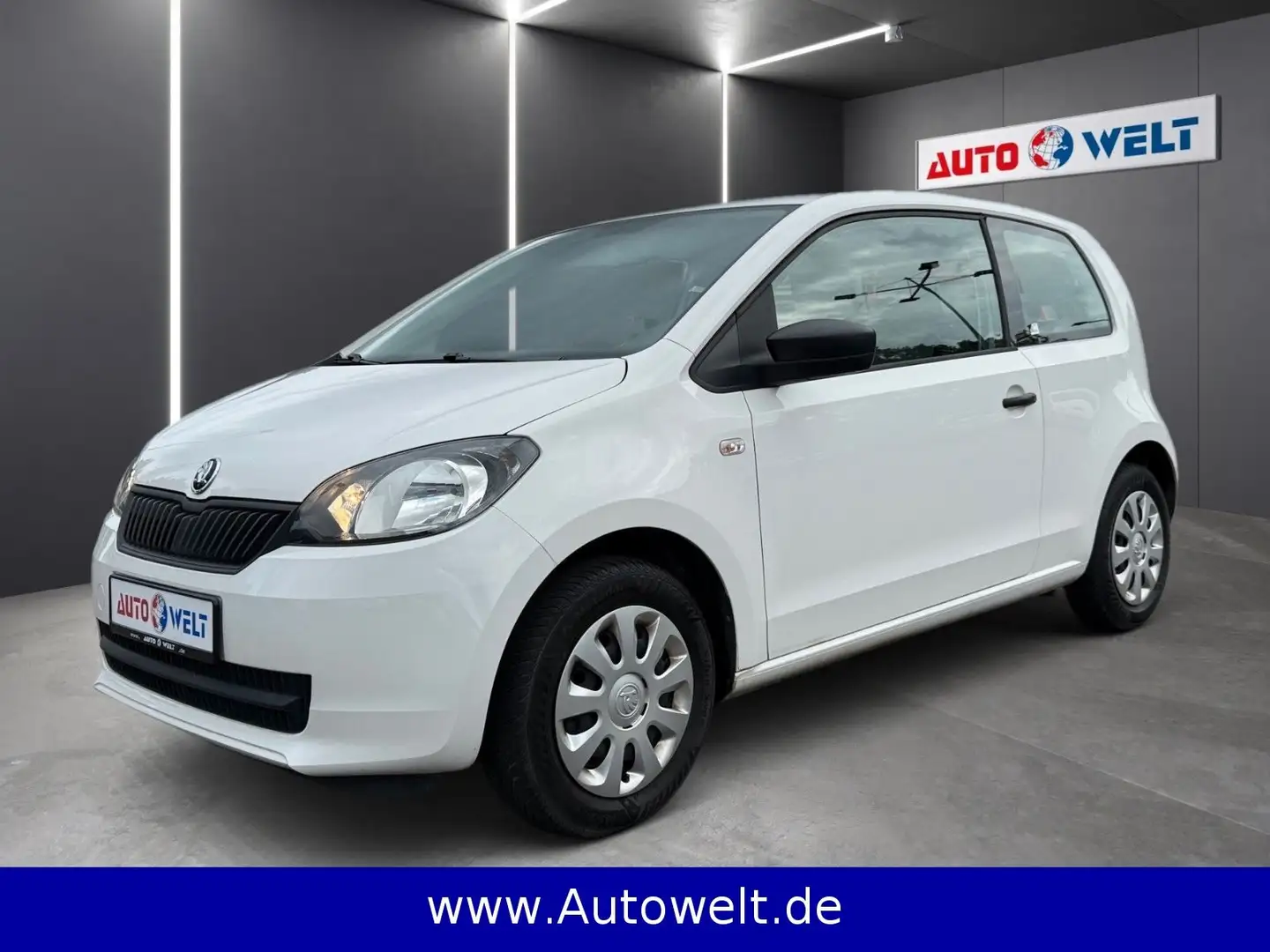 Skoda Citigo 1.0 Cool Edition mit Klimaanlage Weiß - 1