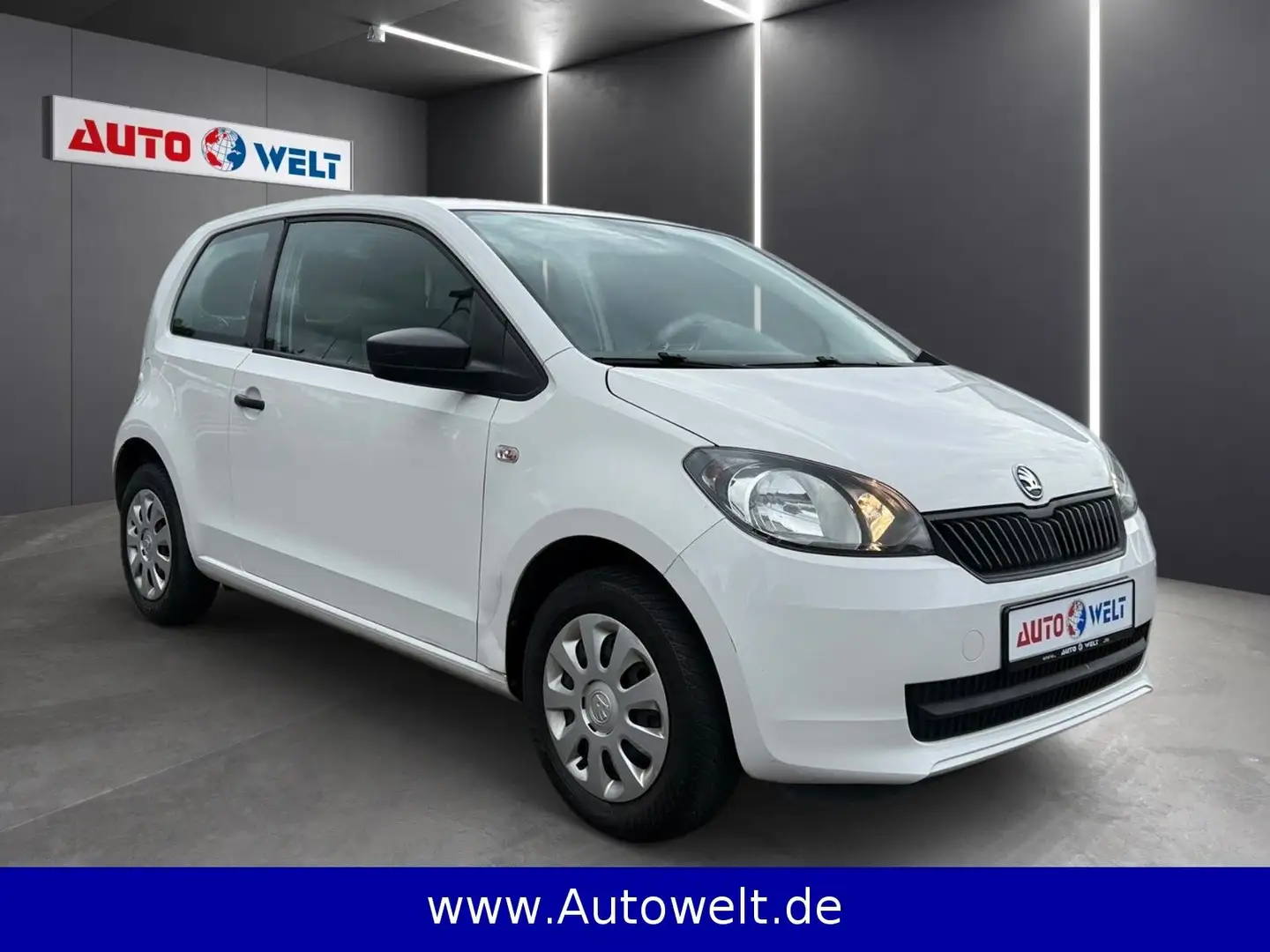 Skoda Citigo 1.0 Cool Edition mit Klimaanlage Weiß - 2