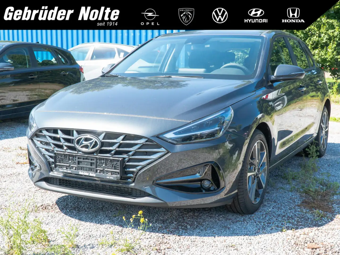 Hyundai i30 1.0 Benzin Turbo 7-DCT (48V) TREND // LED-Paket // Silber - 1