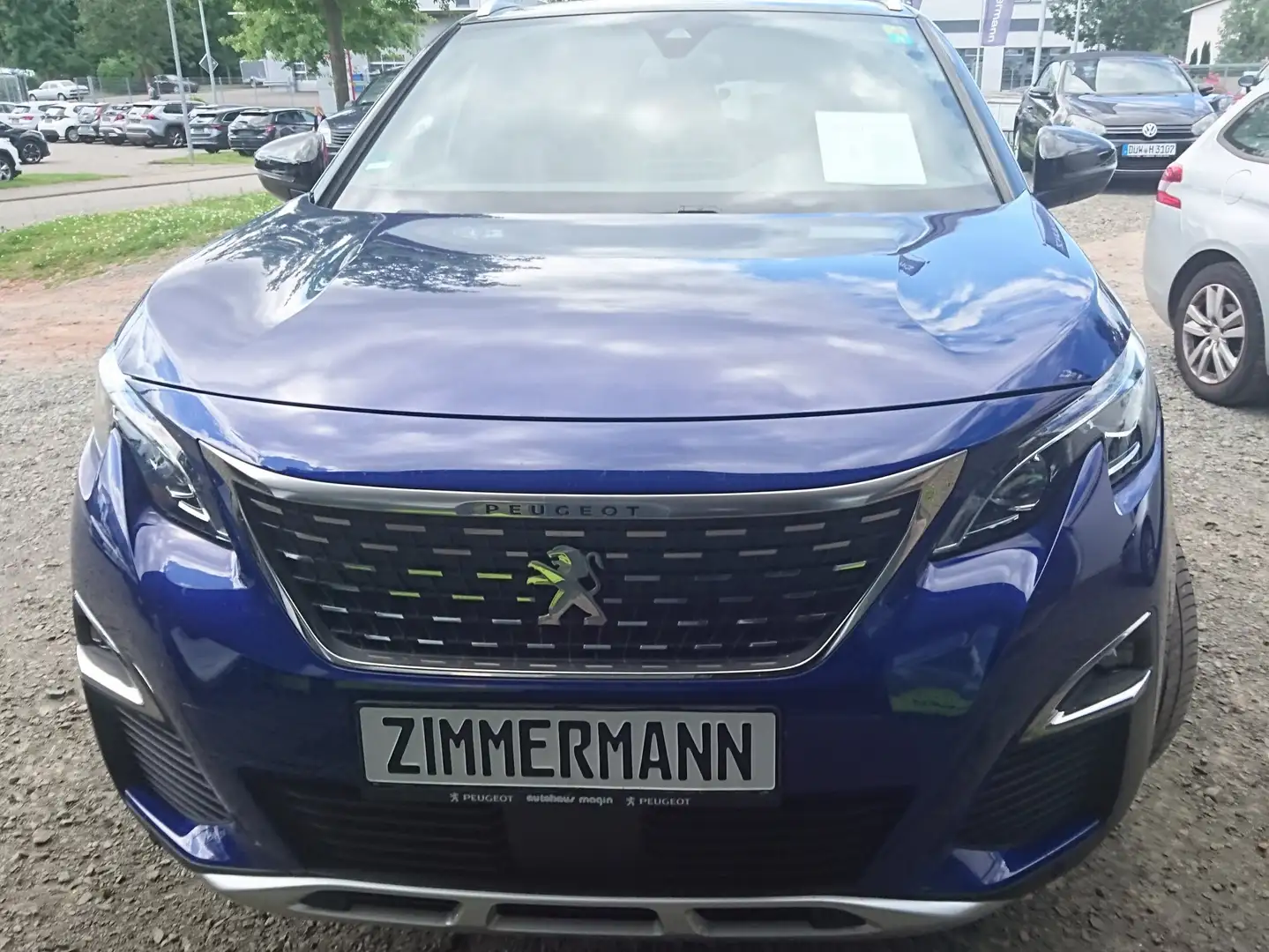 Peugeot 3008 BlueHDi Sparen mit höchstem Komfort Blau - 1