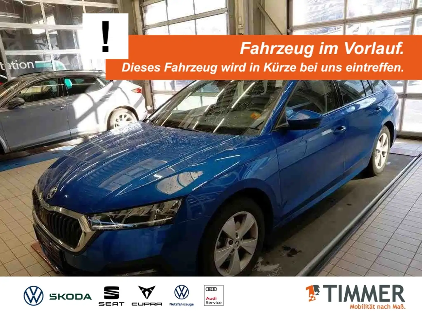 Skoda Octavia Combi 2.0 TDI DSG AMBITION +LED +ACC +STHZG +NAVI Blau - 1