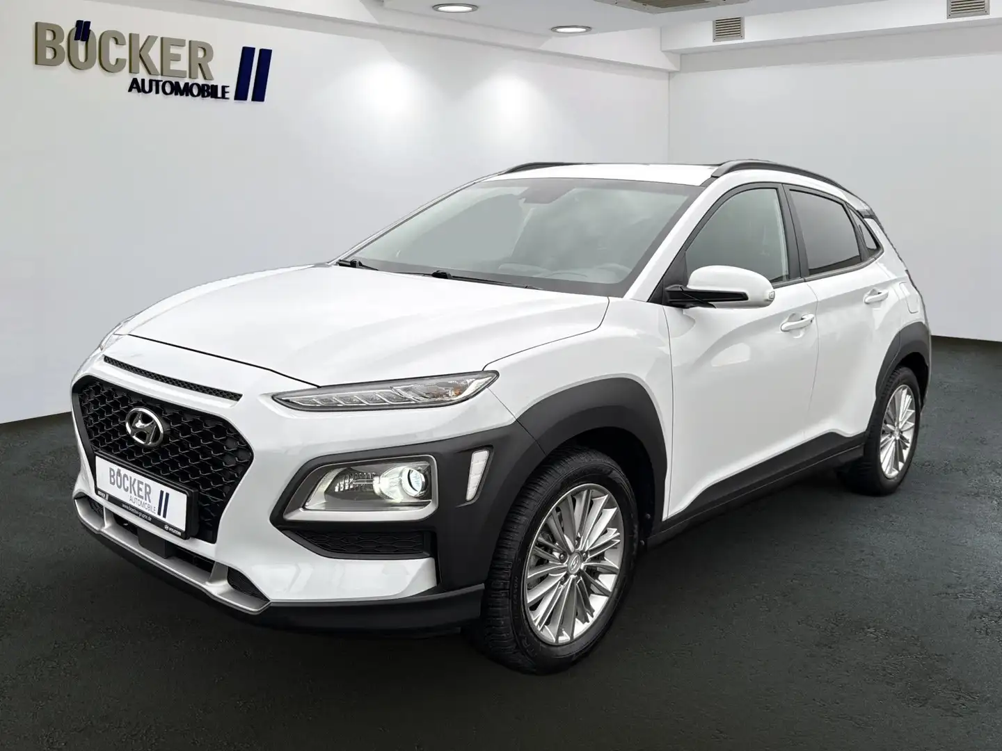 Hyundai KONA 1.0 T-GDI YES!+ LED NAVI RFK HUD Smart-Key Weiß - 1