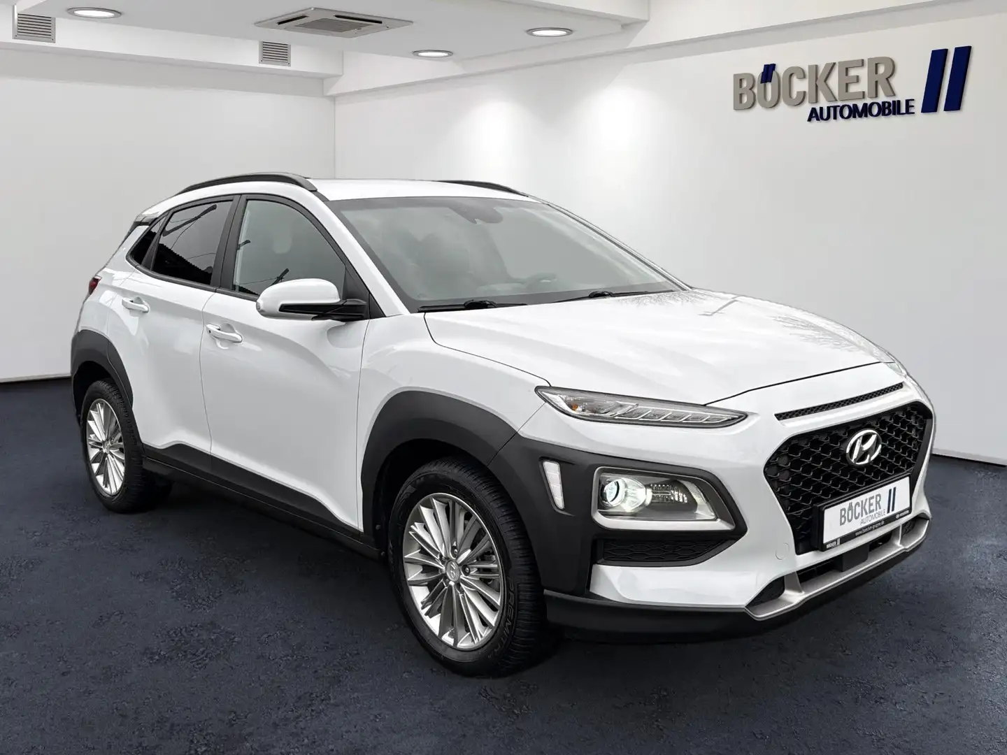 Hyundai KONA 1.0 T-GDI YES!+ LED NAVI RFK HUD Smart-Key Weiß - 2