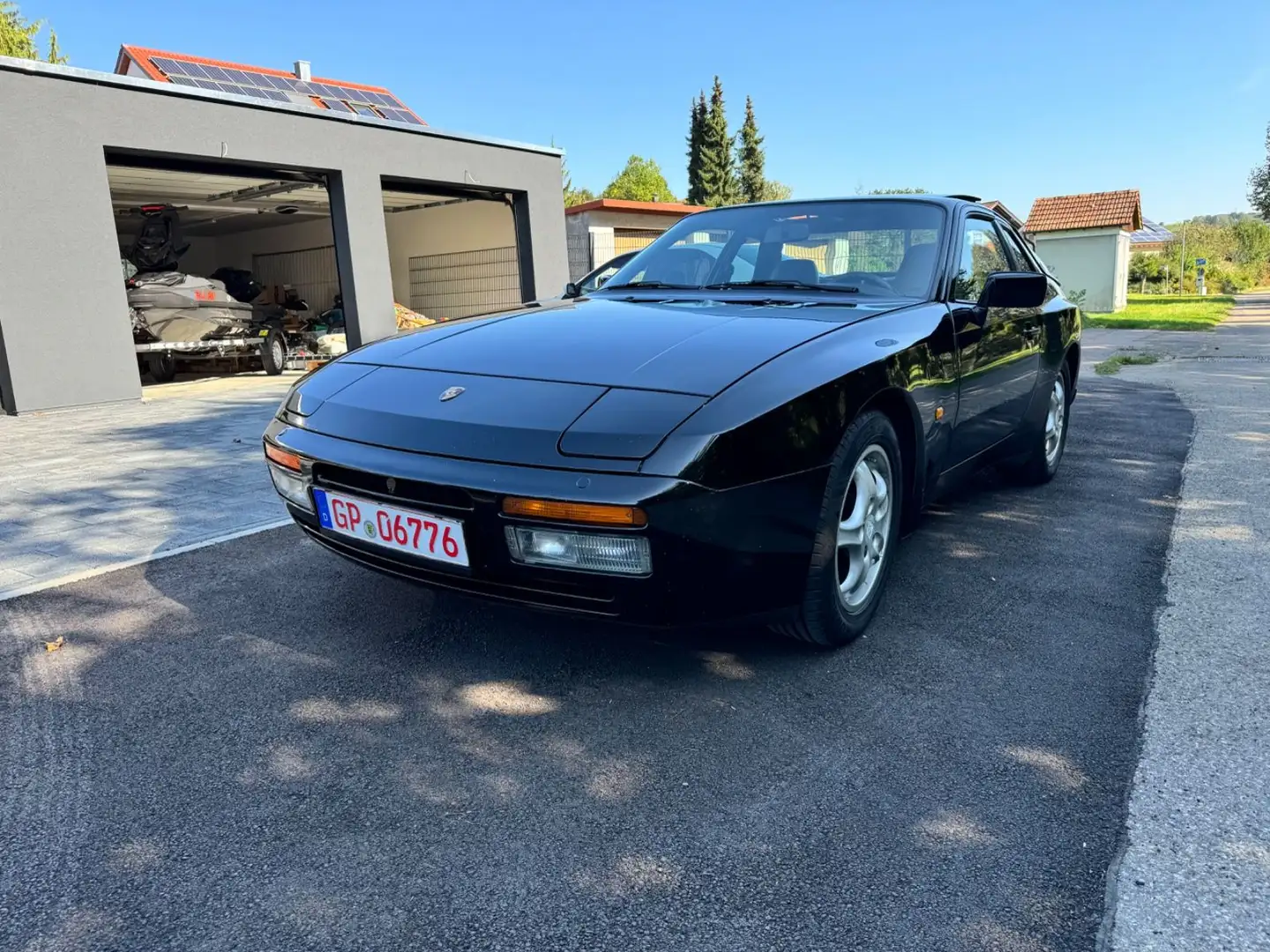Porsche 944 S2 Leder Targa Alufelgen Noir - 1