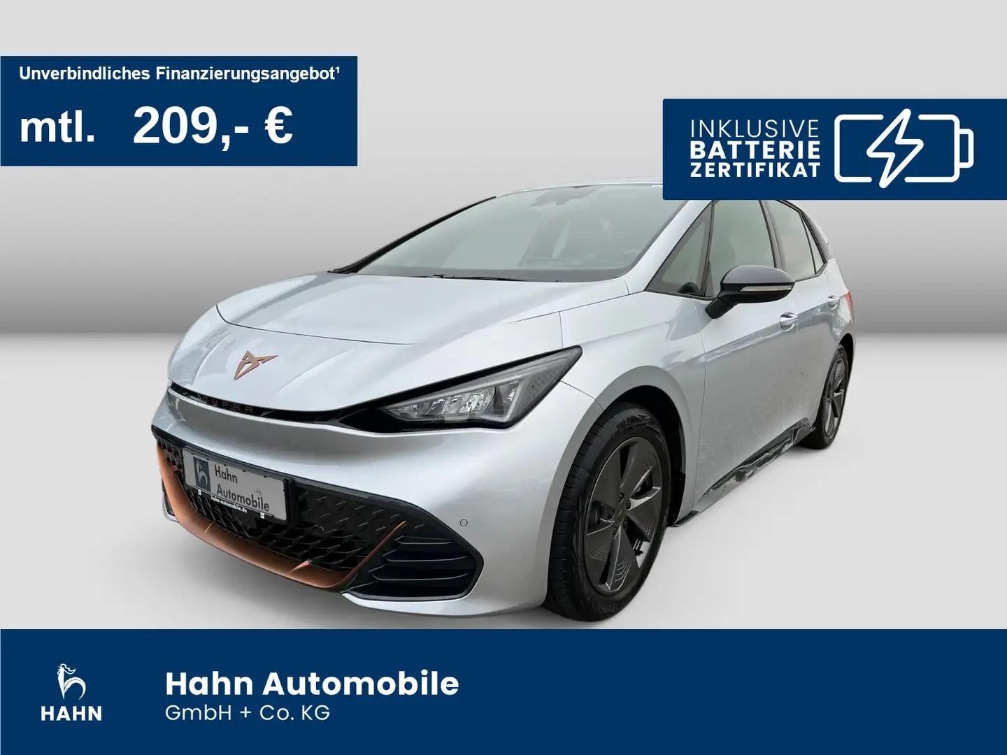 CUPRA Born 150 ACC Cam LED Navi Sitzheizung Silber - 1