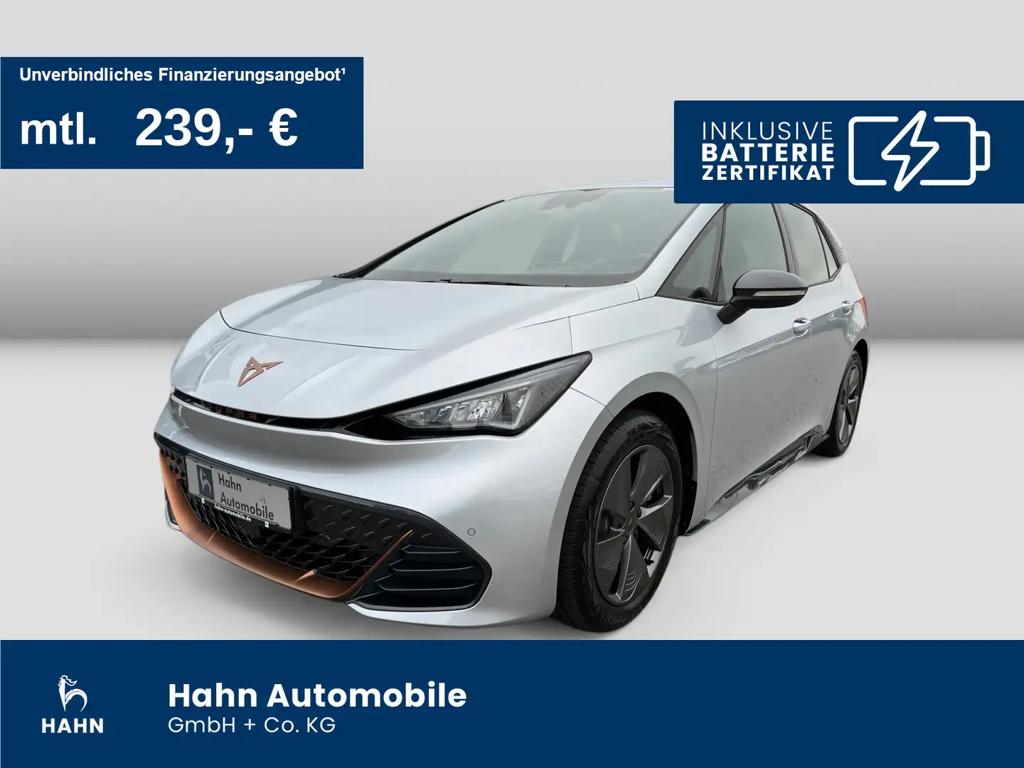 CUPRA Born 150 ACC Cam LED Navi Sitzheizung Silber - 1