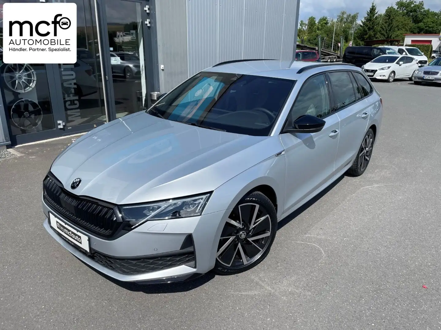 Skoda Octavia Combi 2.0 TDI DSG Sportline *Matrix*AHK* Srebrny - 1