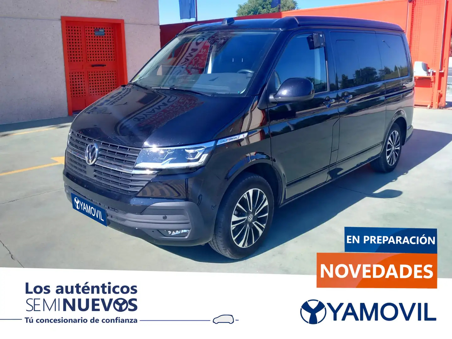 Volkswagen T5 California 2.0TDI BMT Beach Tour DSG 110kW Negro - 1