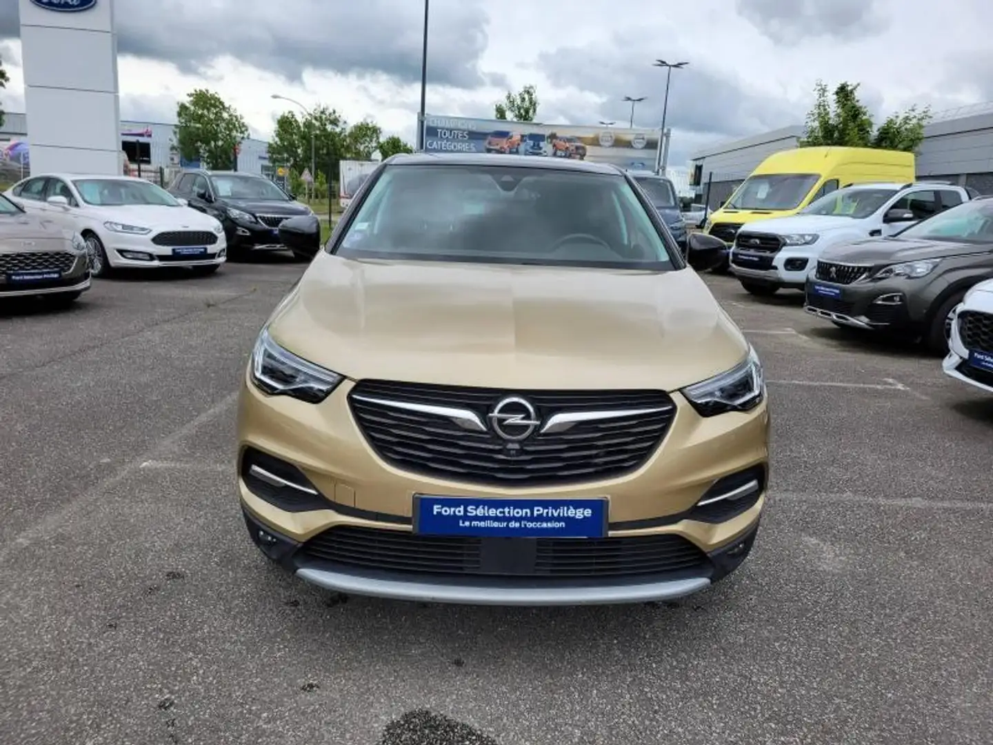 Opel Grandland X 1.2 Turbo 130ch Ultimate BVA Gris - 1