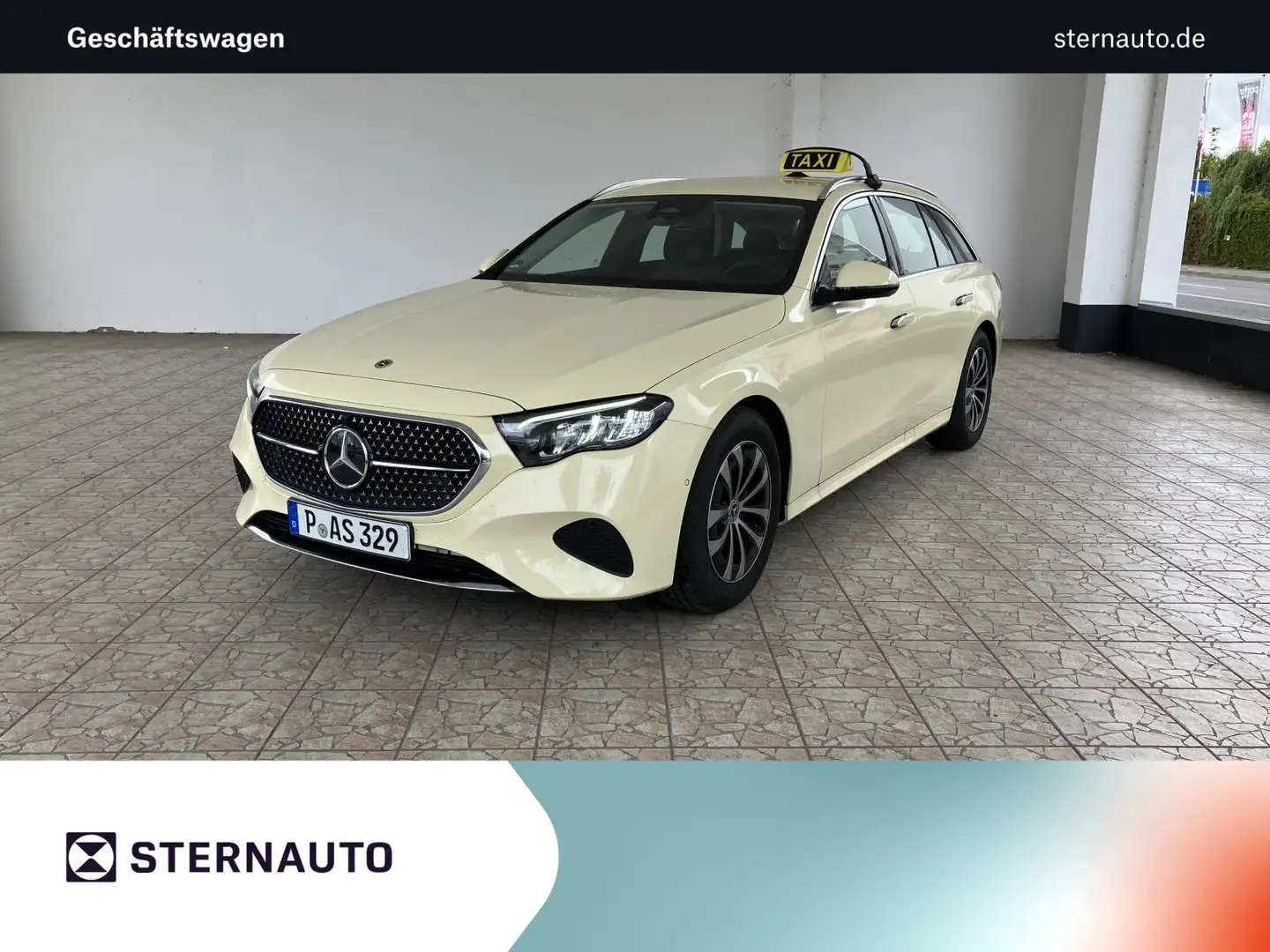 Mercedes-Benz E 200 E 200 d T-Modell Taxi AVANTGARDE/MBUX/KEYLESS GO Schwarz - 1