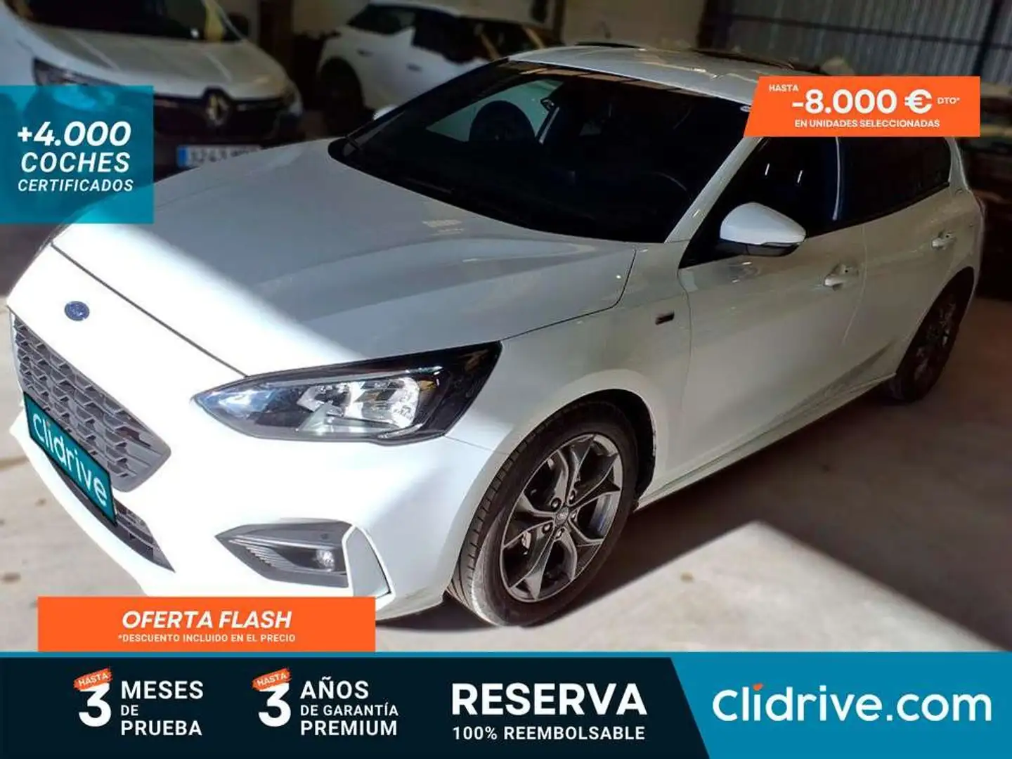Ford Focus 1.0 Ecoboost MHEV 92kW ST-Line Blanco - 1