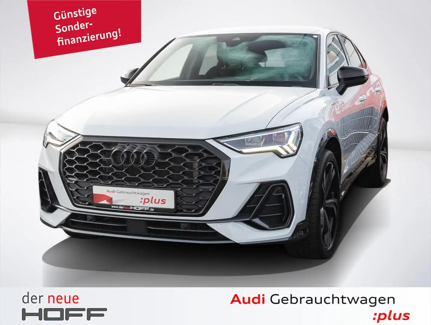 Audi Q3 Sportback 45 TFSI e S line ACC AHK Sonos Navi LED Blanc - 1