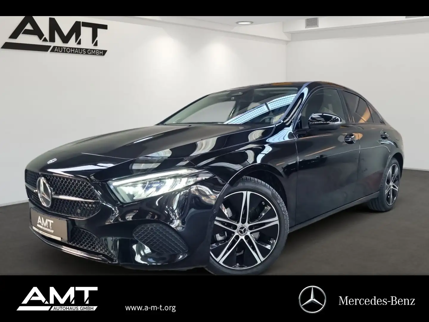 Mercedes-Benz A 200 Limousine Progressive/Navi/Autom/Klima/LED Negro - 1