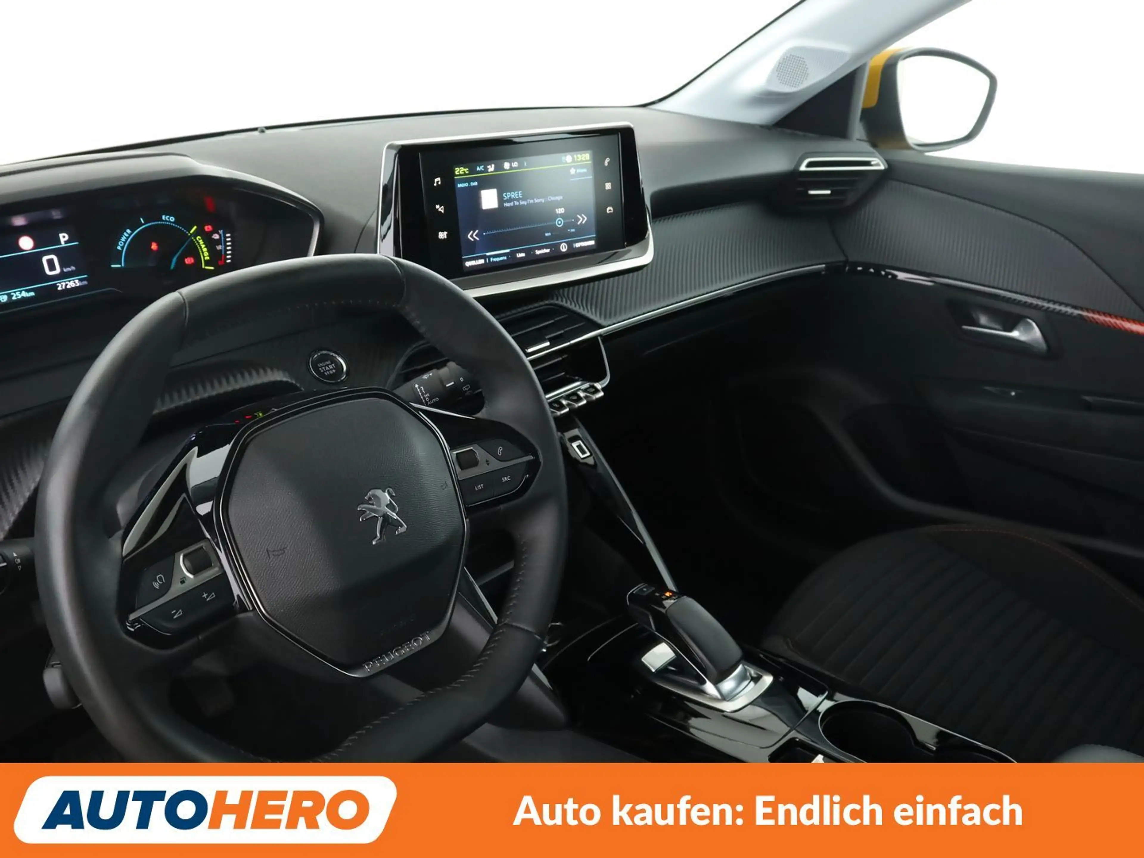 Peugeot e-208 electric drive 100 kW Active Pack *LED*TEMPO*PDC* — photo 11