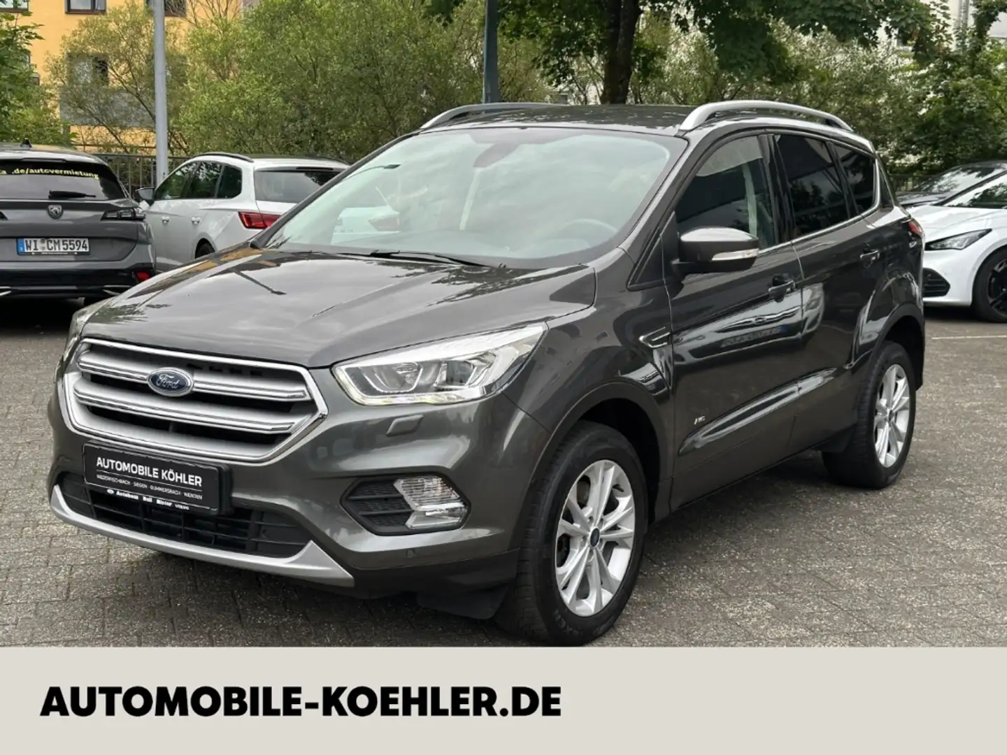 Ford Kuga Titanium 2.0 TDCi /Allrad / AHK-klappbar Navi El. Grau - 1