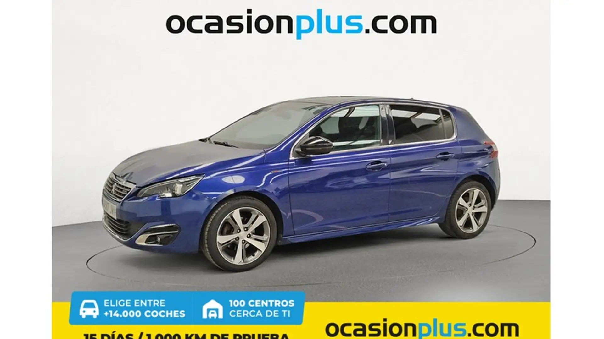 Peugeot 308 1.2 PureTech S&S GT Line 130 Blauw - 1