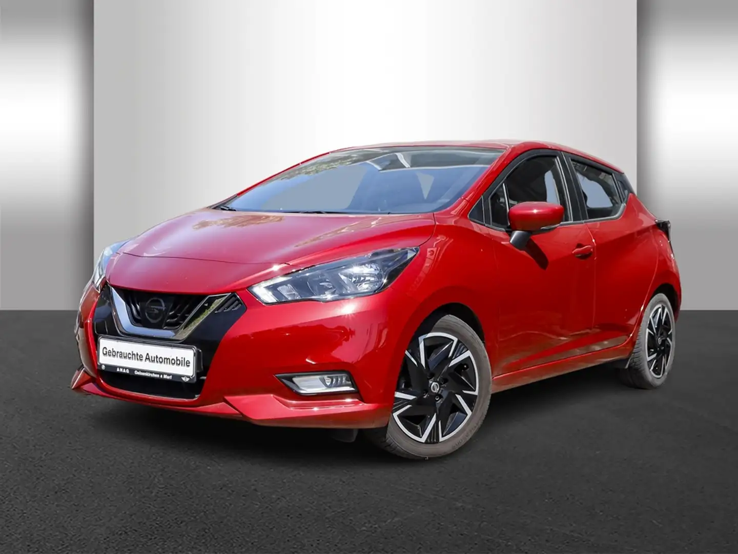 Nissan Micra 1.0 IG-T N-Design Bluetooth PDC Klima Rood - 2