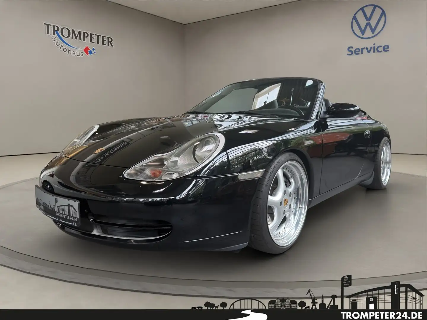 Porsche 996 911 Carrera Cabrio Schwarz - 1