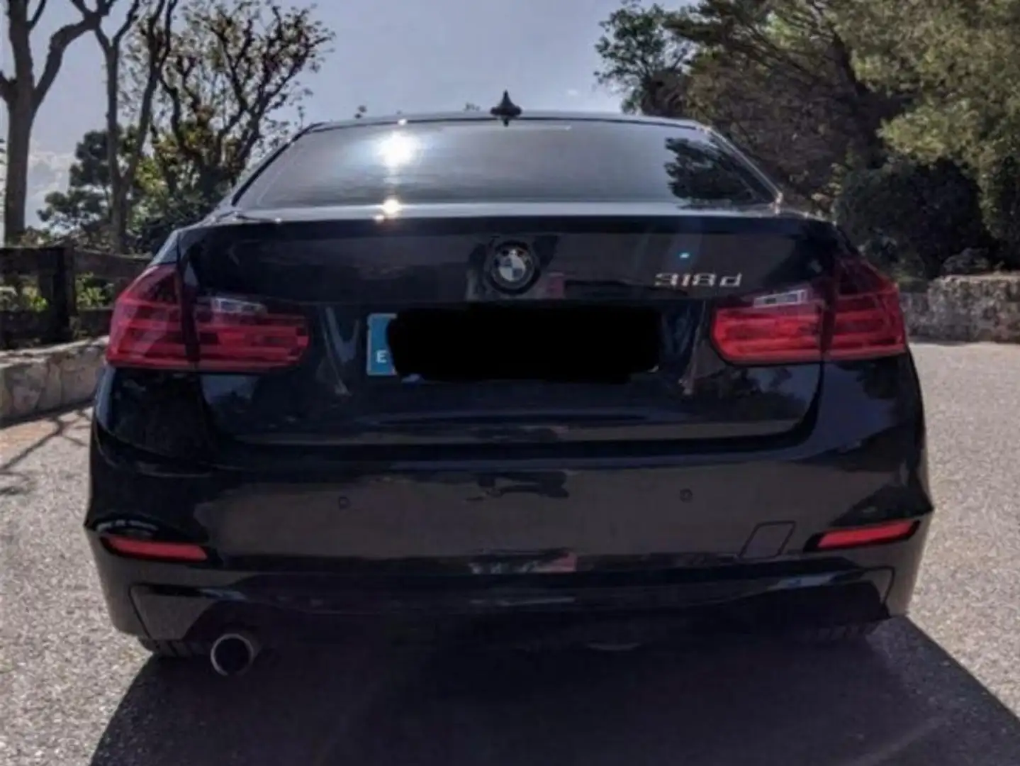 BMW 318 318d Sport Sport Negro - 2