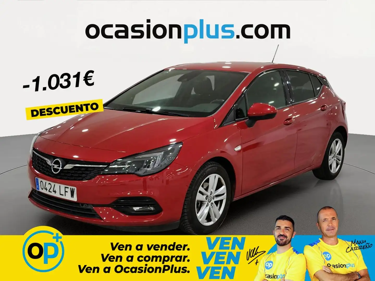 Opel Astra 1.2T S/S GS Line 110 Rojo - 1
