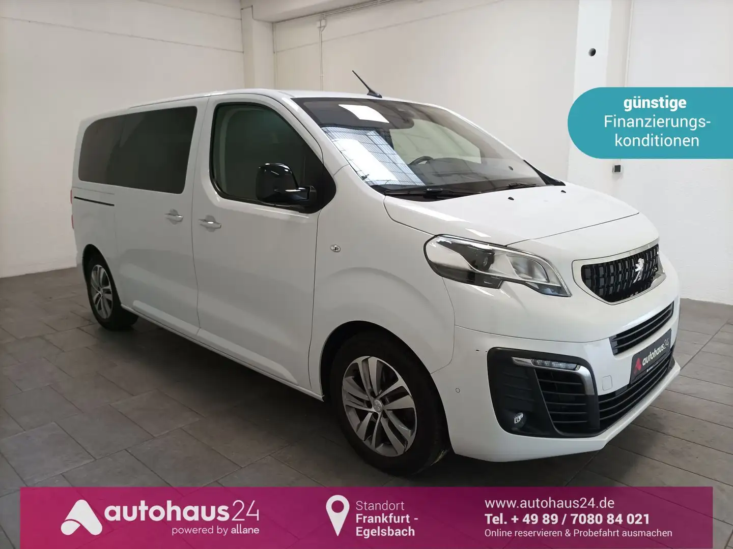 Peugeot Traveller Navi|LED|DAB|Klima|Isofix Weiß - 1