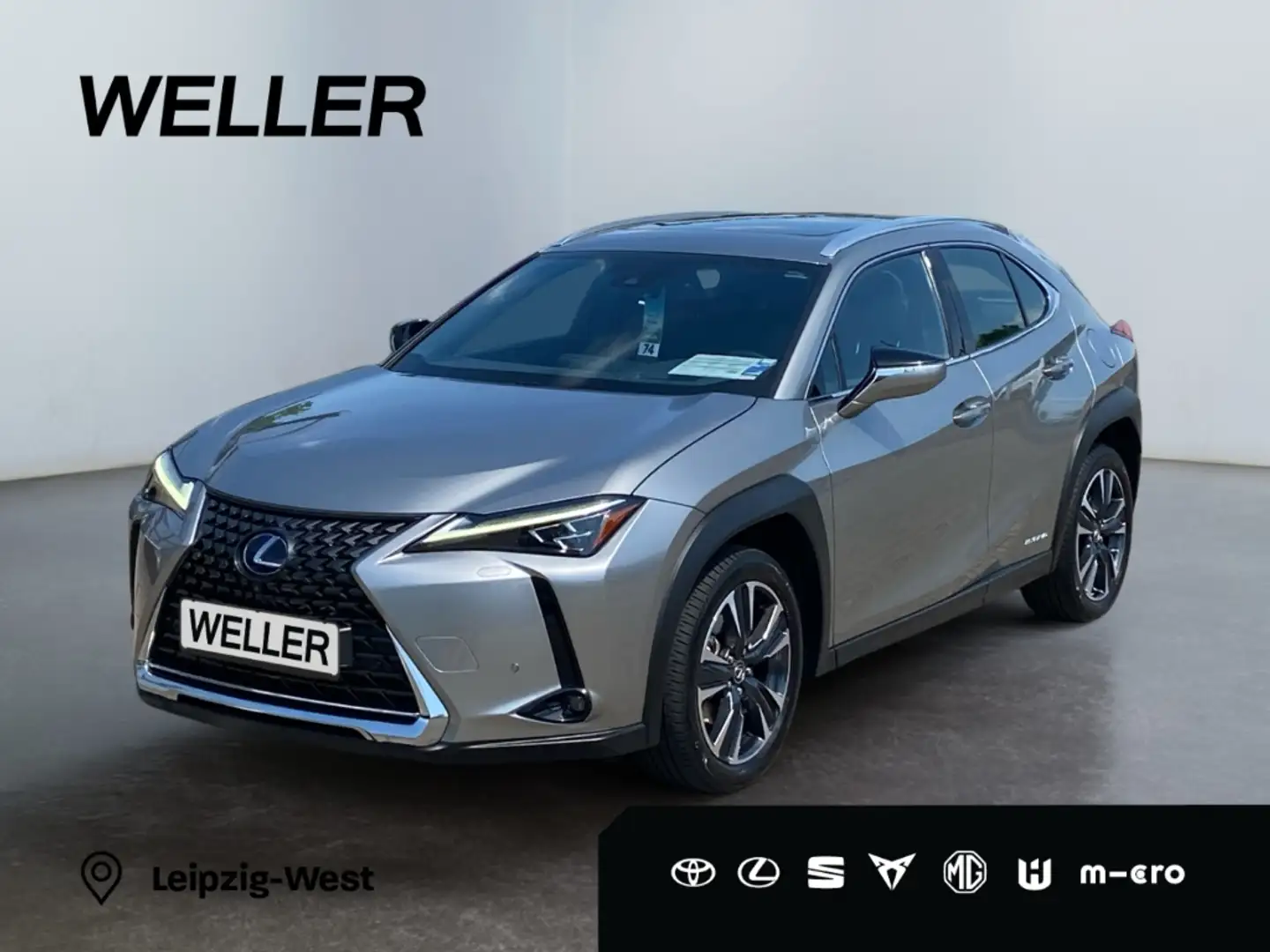 Lexus UX 250h Luxury Line *360°*HUD*M Levinson*Memory* Srebrny - 1