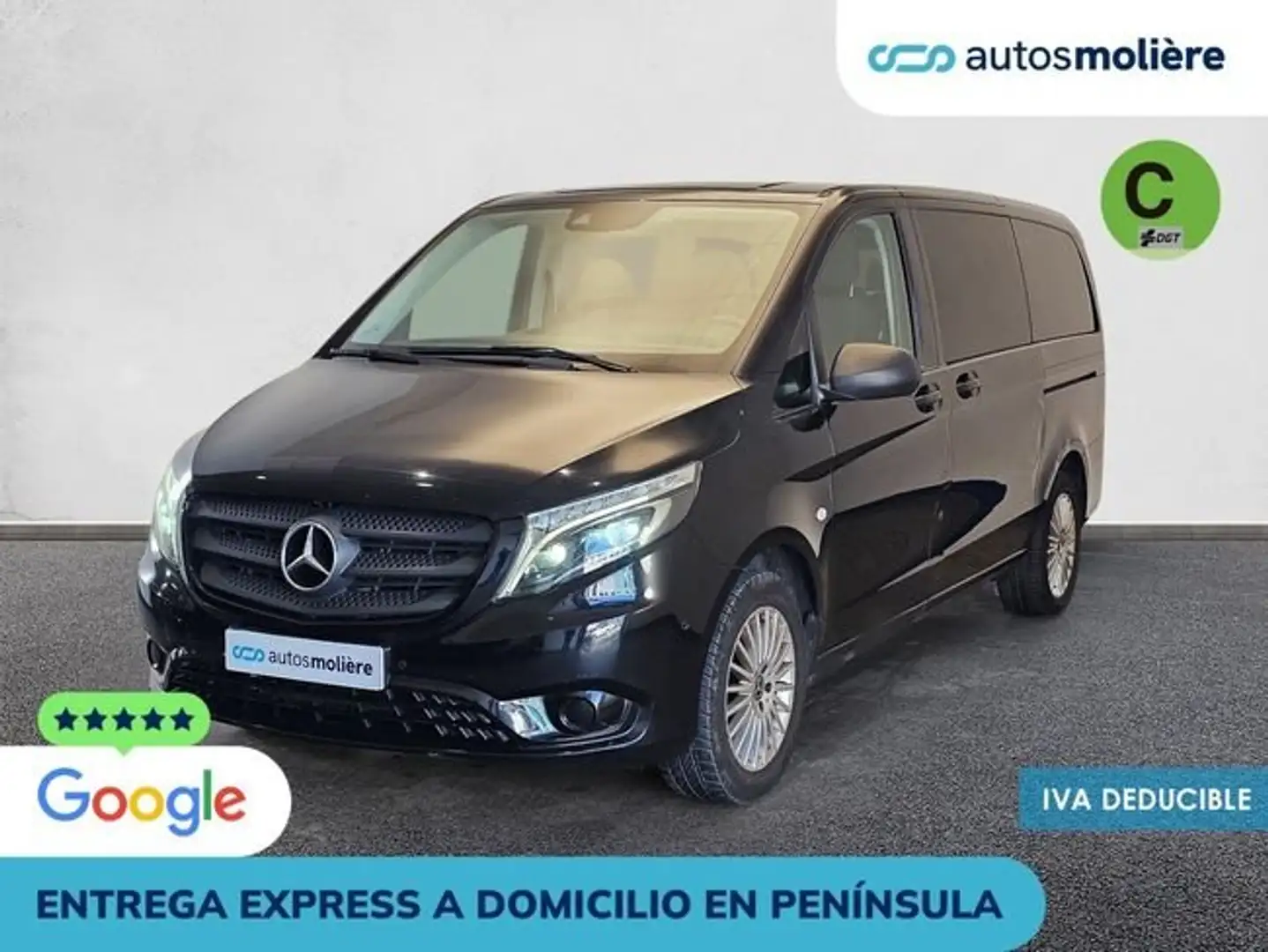 Mercedes-Benz Vito 116+CDI+Tourer+Pro+Larga+120+kW+%28163+CV%29 Negro - 1