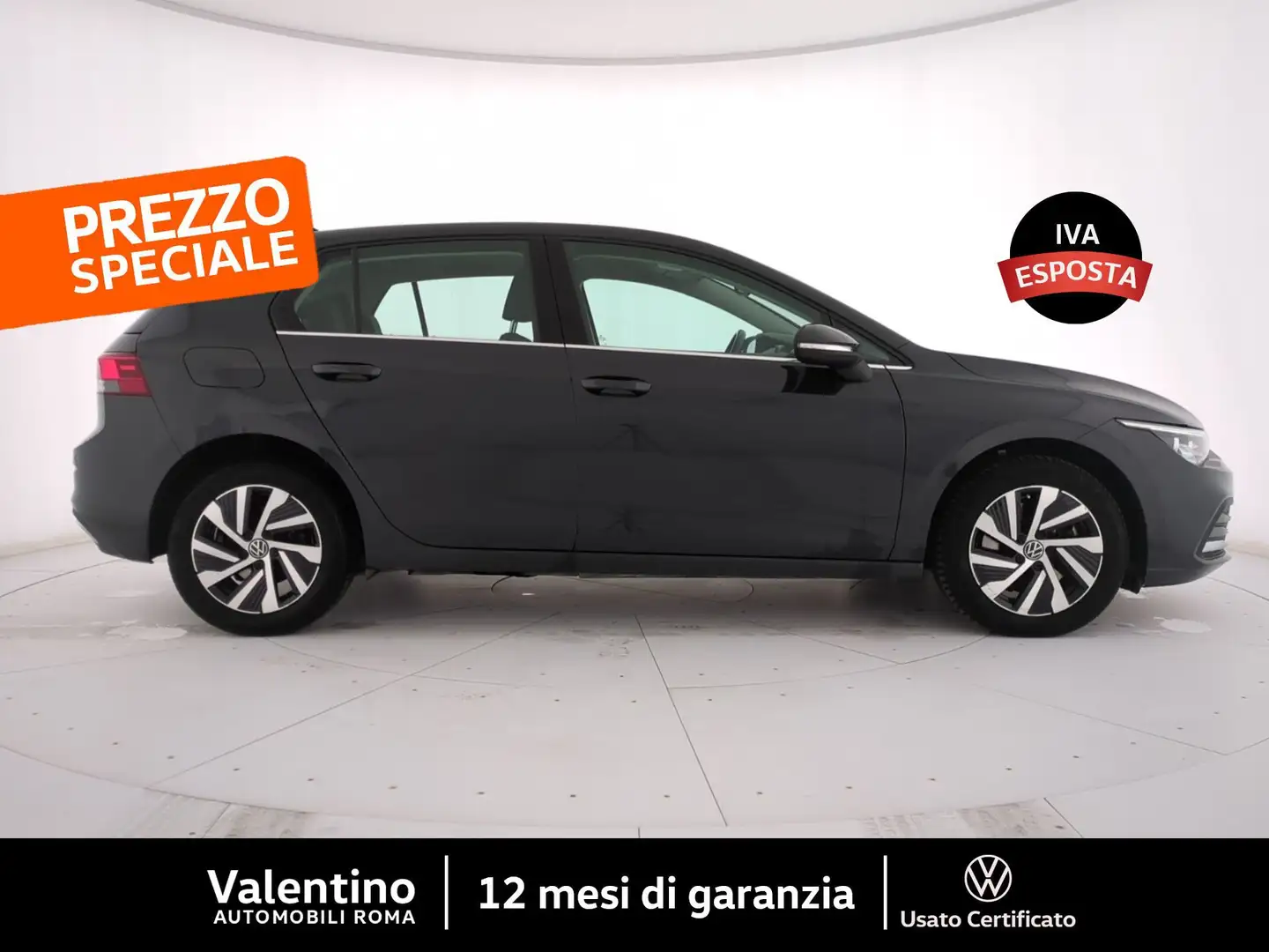 Volkswagen Golf 1.4 TSI eHYBRID 204 CV DSG Style Grigio - 2