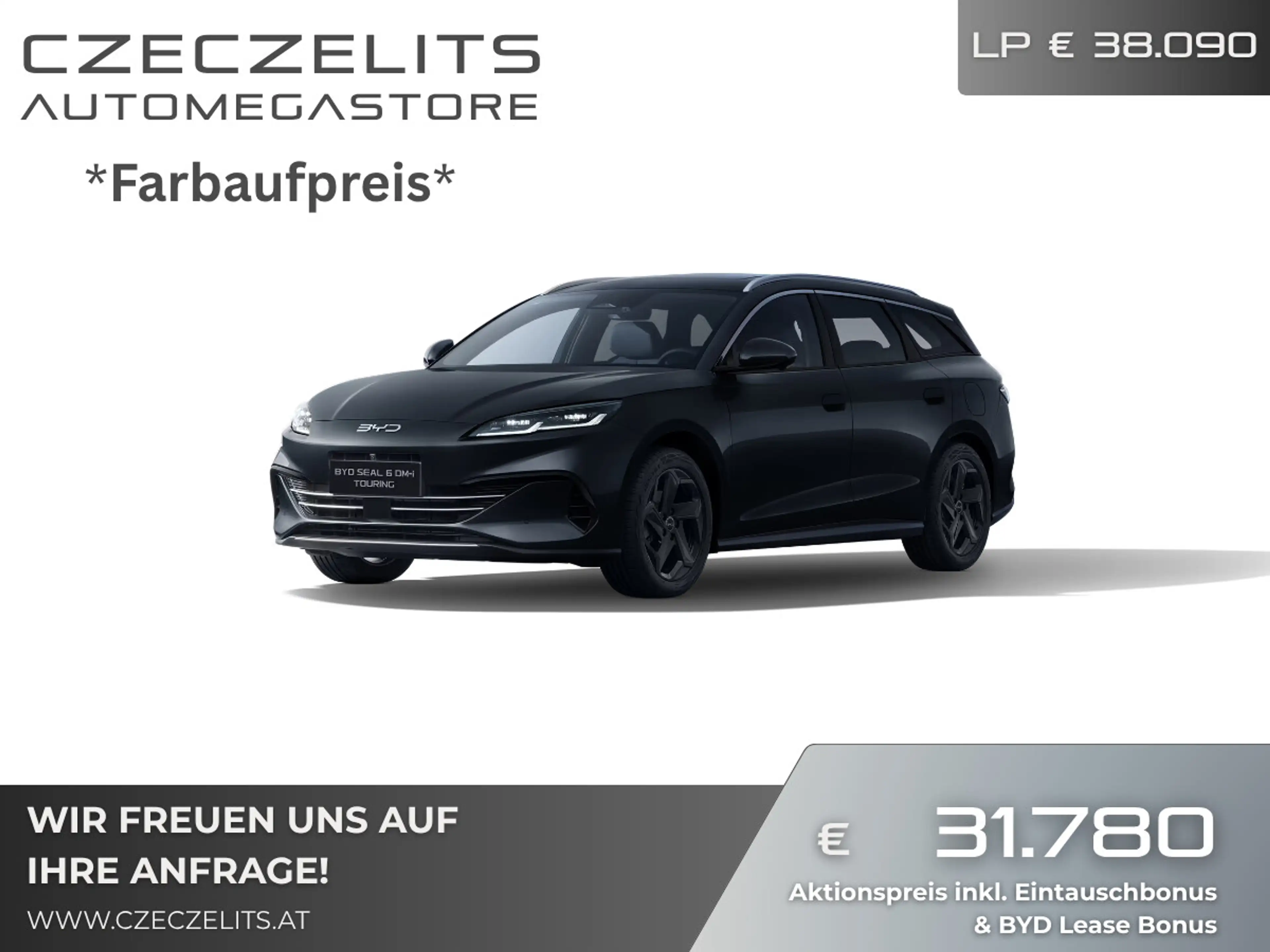 BYD Seal 6 DM-i Touring PHEV 10,08kWh Boost Österreich Paket — photo 2
