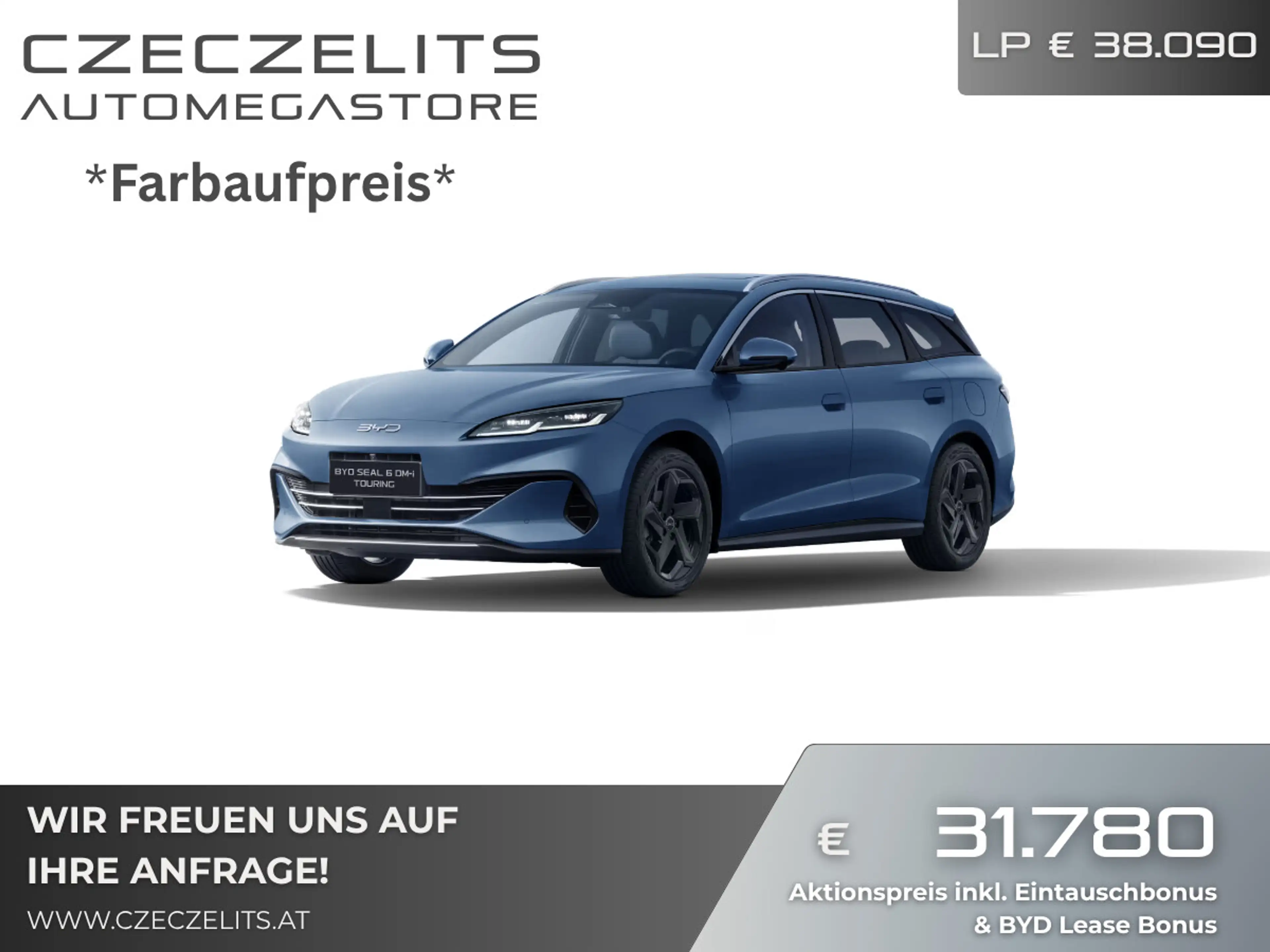 BYD Seal 6 DM-i Touring PHEV 10,08kWh Boost Österreich Paket — photo 3